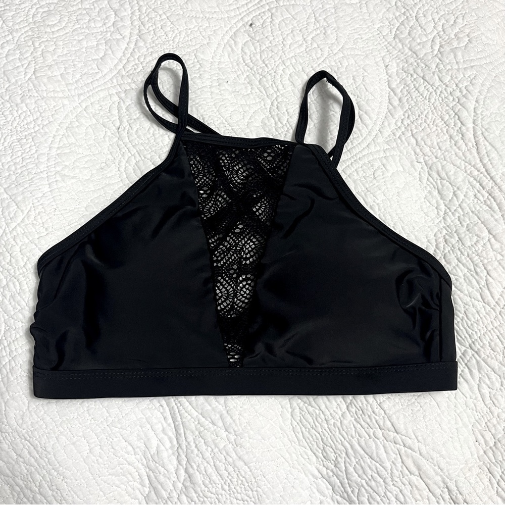 Ardene swim black bikini top‎ size S